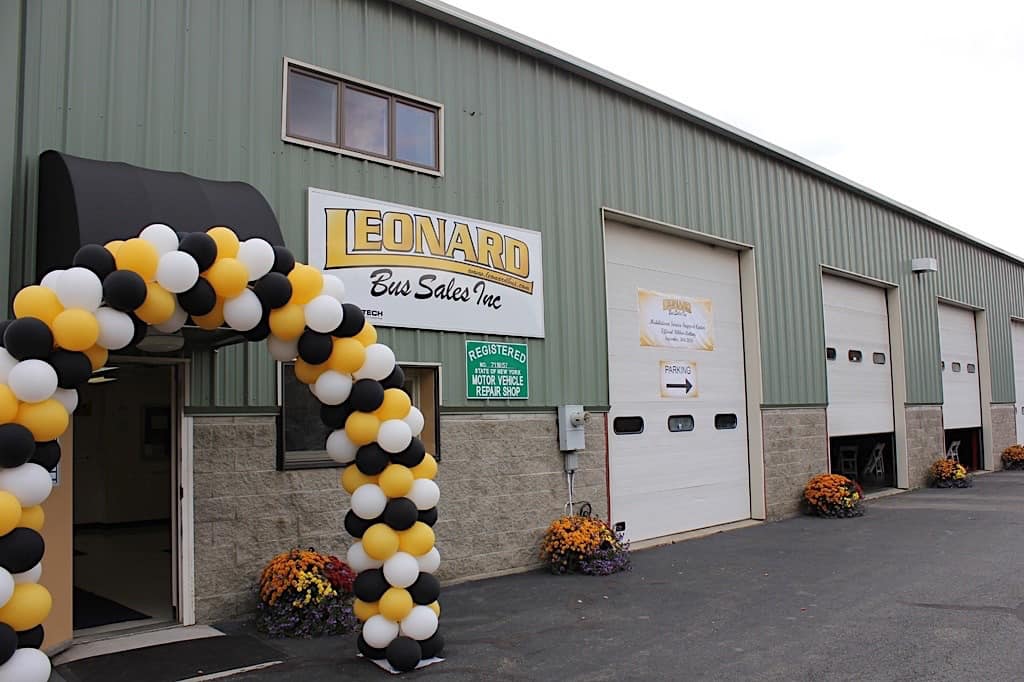 Leonard Bus Sales Officially Opens New Service Support Center to Serve