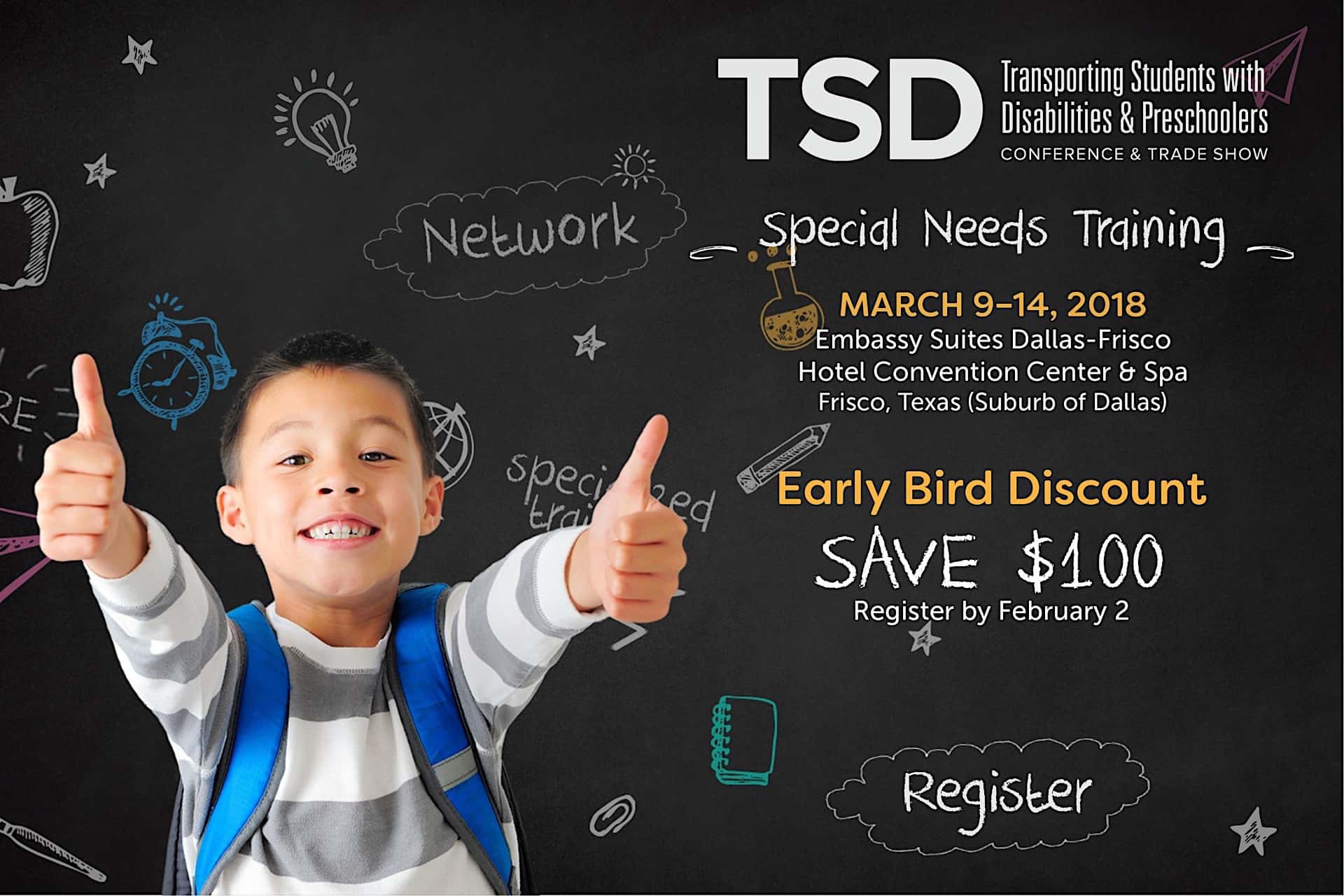 Updated TSD Conference Overview Online Features Details