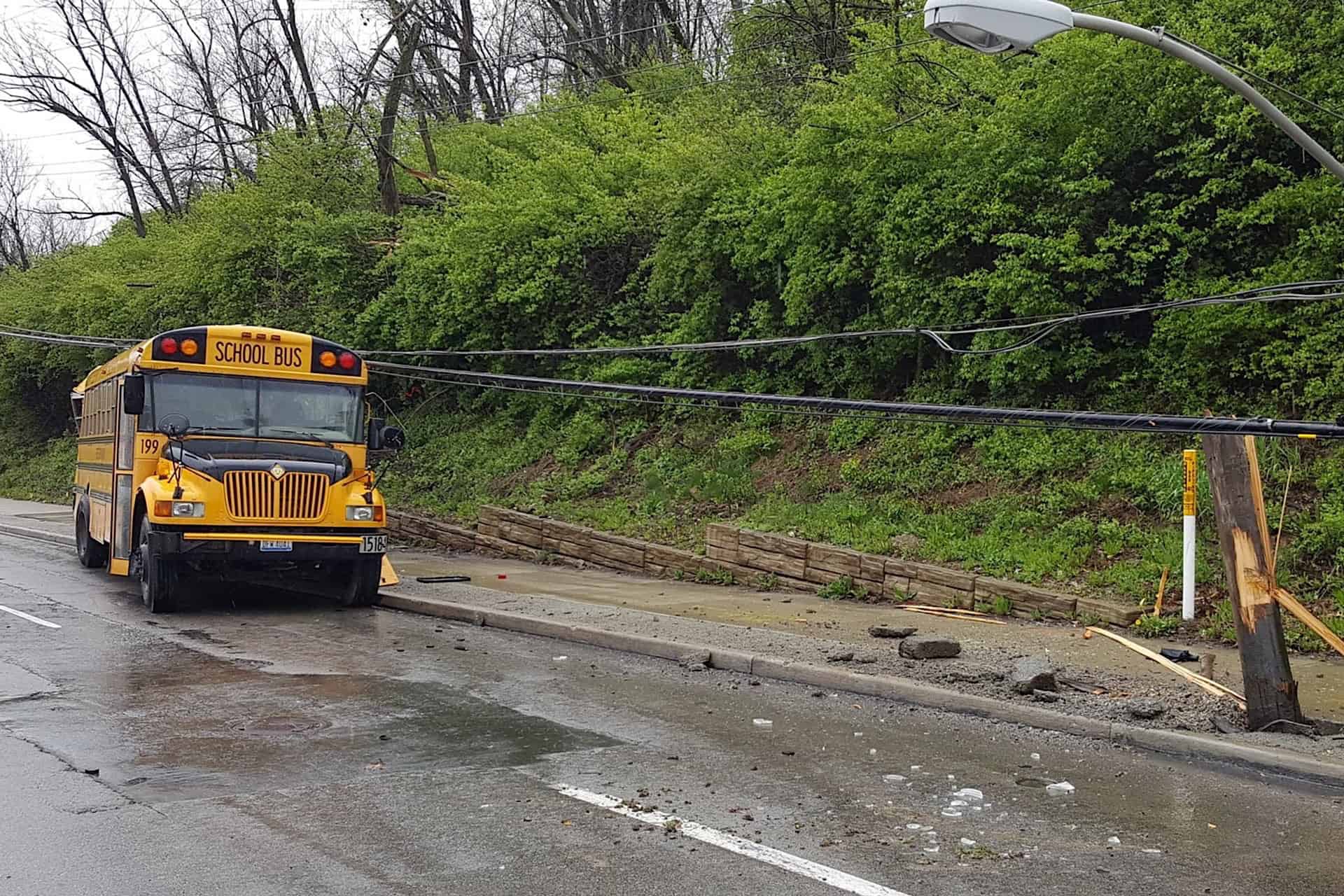 School Bus Passenger In Critical Condition After 4-Vehicle Crash ...