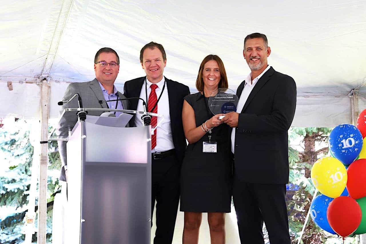 Detroit Diesel Remanufacturing & Bosh Celebrate 10th Anniversary of