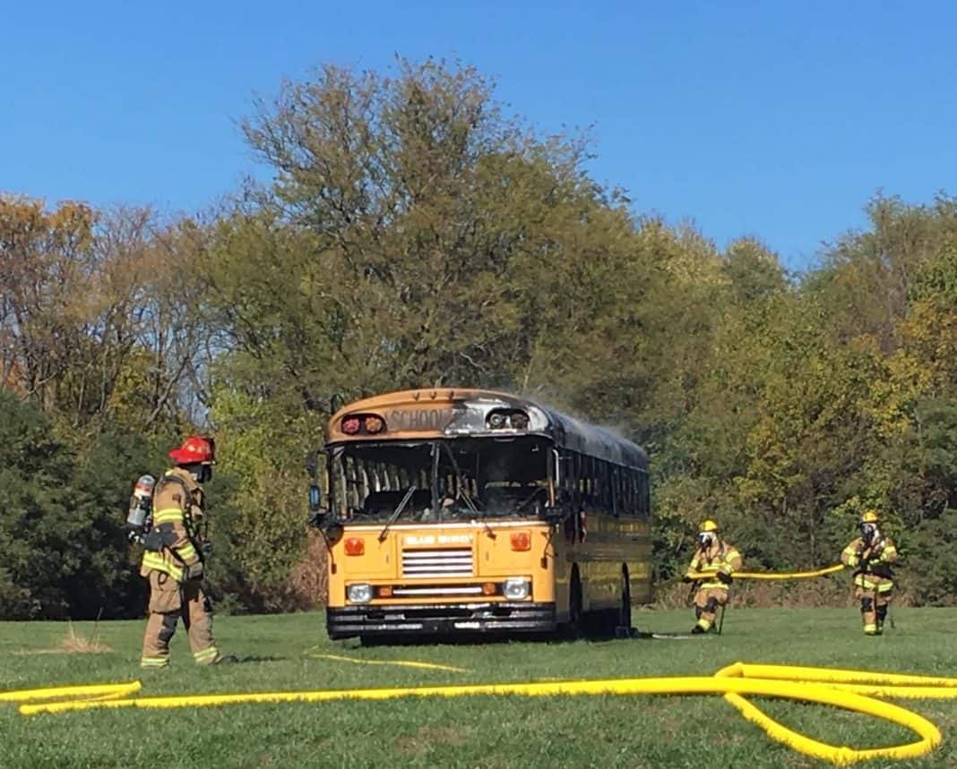 School Bus Fire, Evacuation Exercise Held at NAPT, NASDPTS Conference ...