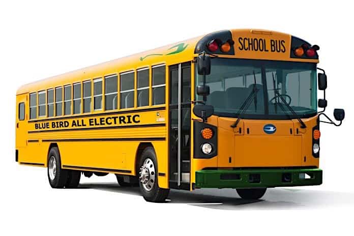 Blue Bird electric school bus