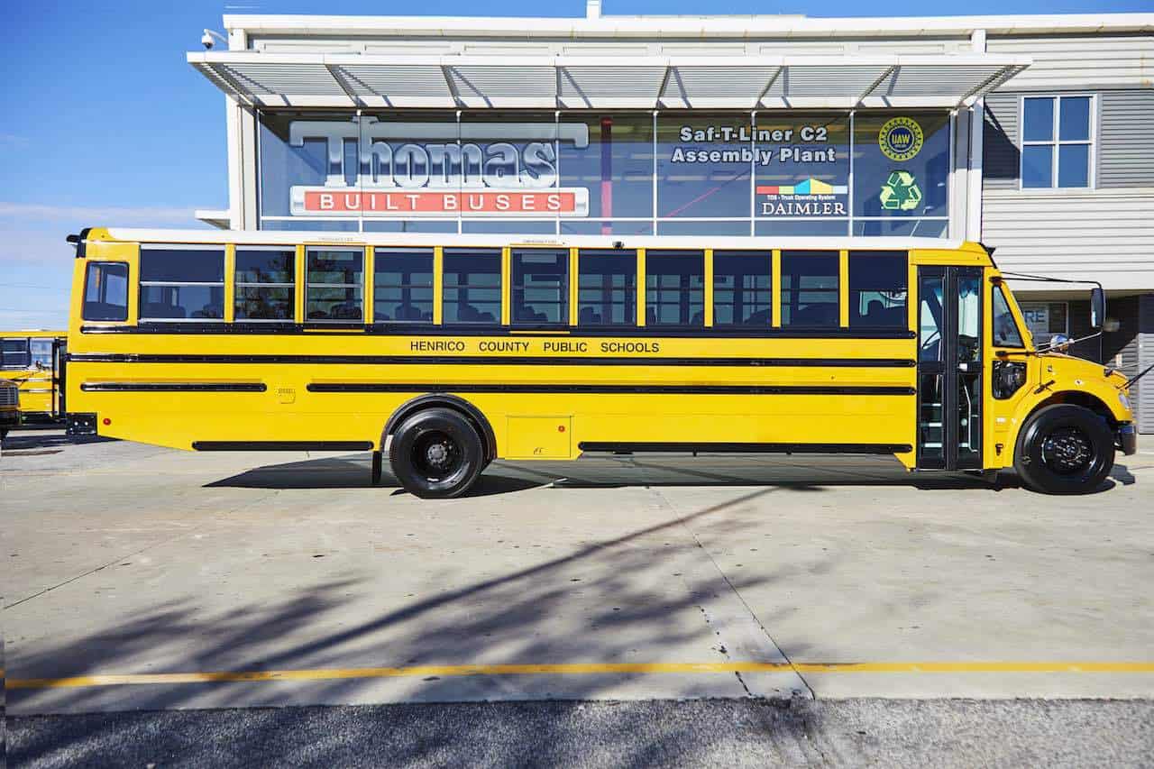 Thomas Built Buses Celebrates Delivery of New SafTLiner C2 School