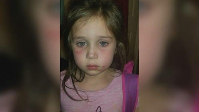 A 5-year-old girl was allegedly attacked on a Monroe Co. School Bus. (Photo from the 13WMAZ News Twitter page.)