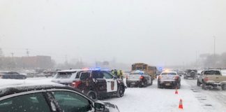 In what resembled an old western-style shootout, a school bus driver was shot in a suspected road rage incident. Photo from the Minneapolis Police Department.