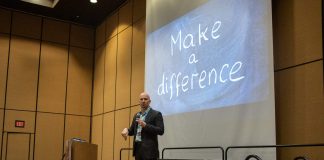 Patrick Mulick, autism and behavior specialist for Auburn School District in Washington state, presented a heartwarming message to TSD Conference attendees on March 19, 2019.