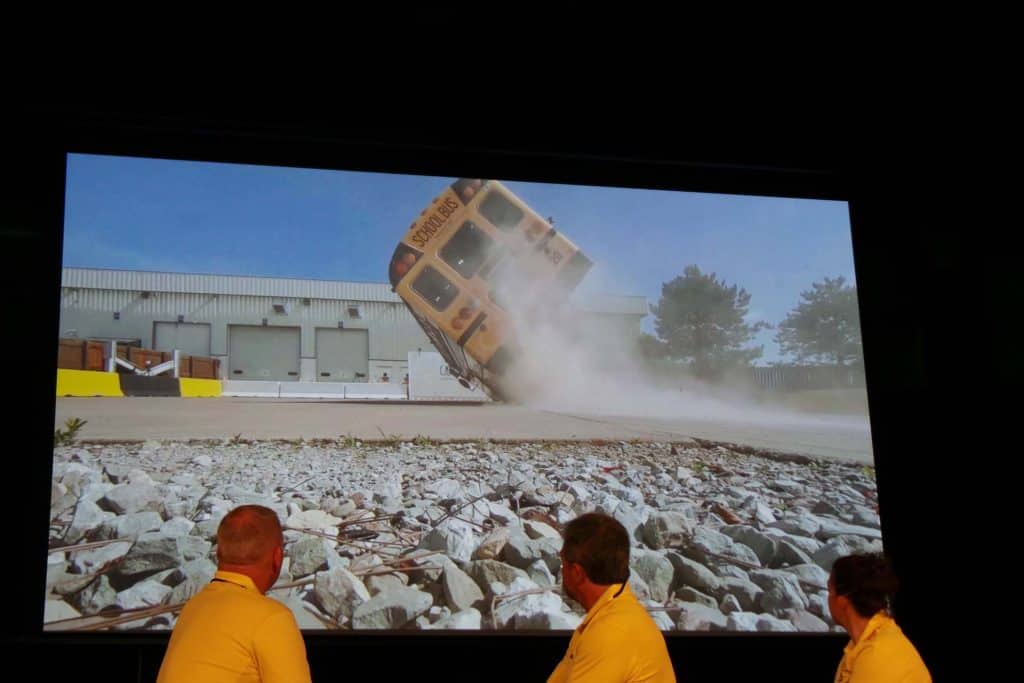 Photo Gallery SafeGuard School Bus Crash Test Demonstration School