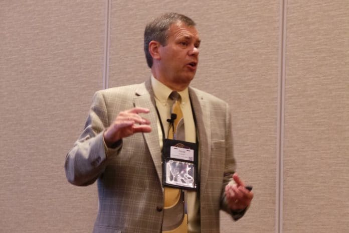 Derek Graham presents at the STN EXPO Indy on June 9, 2019.