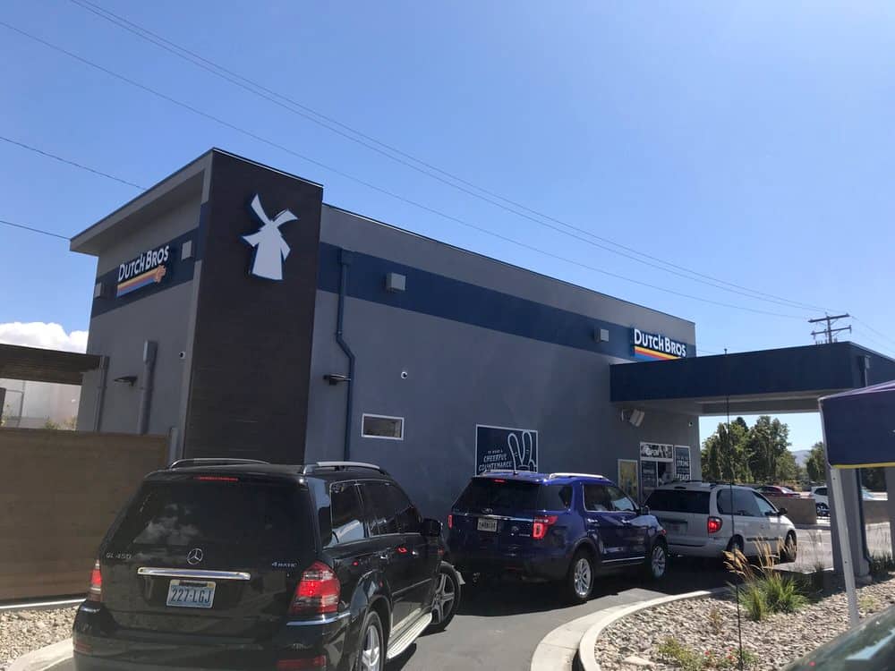 Dutch Bros in Reno, realmente perto do local da Expo STN, cortesia da Katie D.