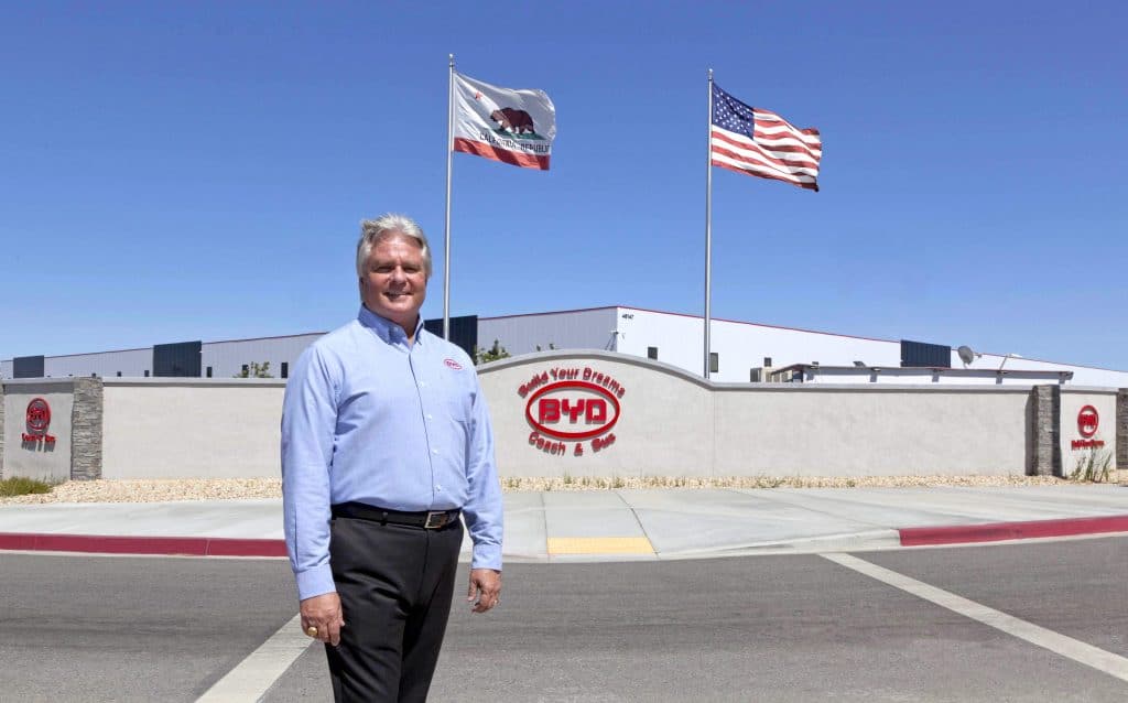 Bobby Hill, VP of sales with BYD’s North America division.