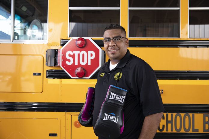 Ariel Rodriguez, fleet manager for Humble ISD near Houston, leads 2019's list of rising student transportation stars.
