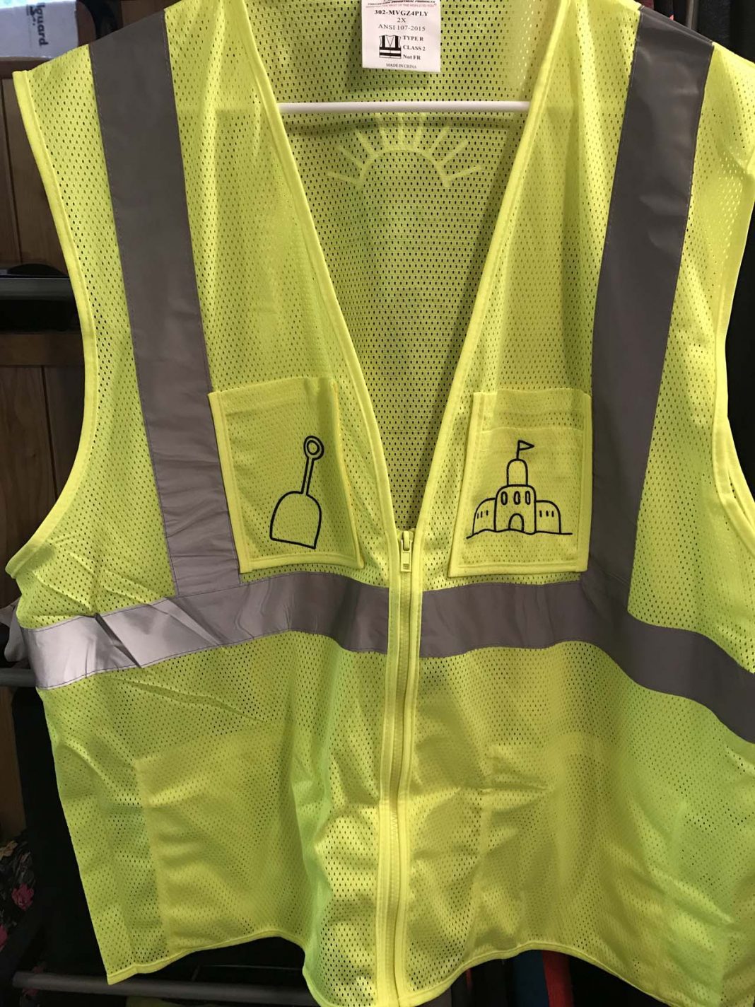 Safety Vest Decorations Change Conversations With School Bus Passengers