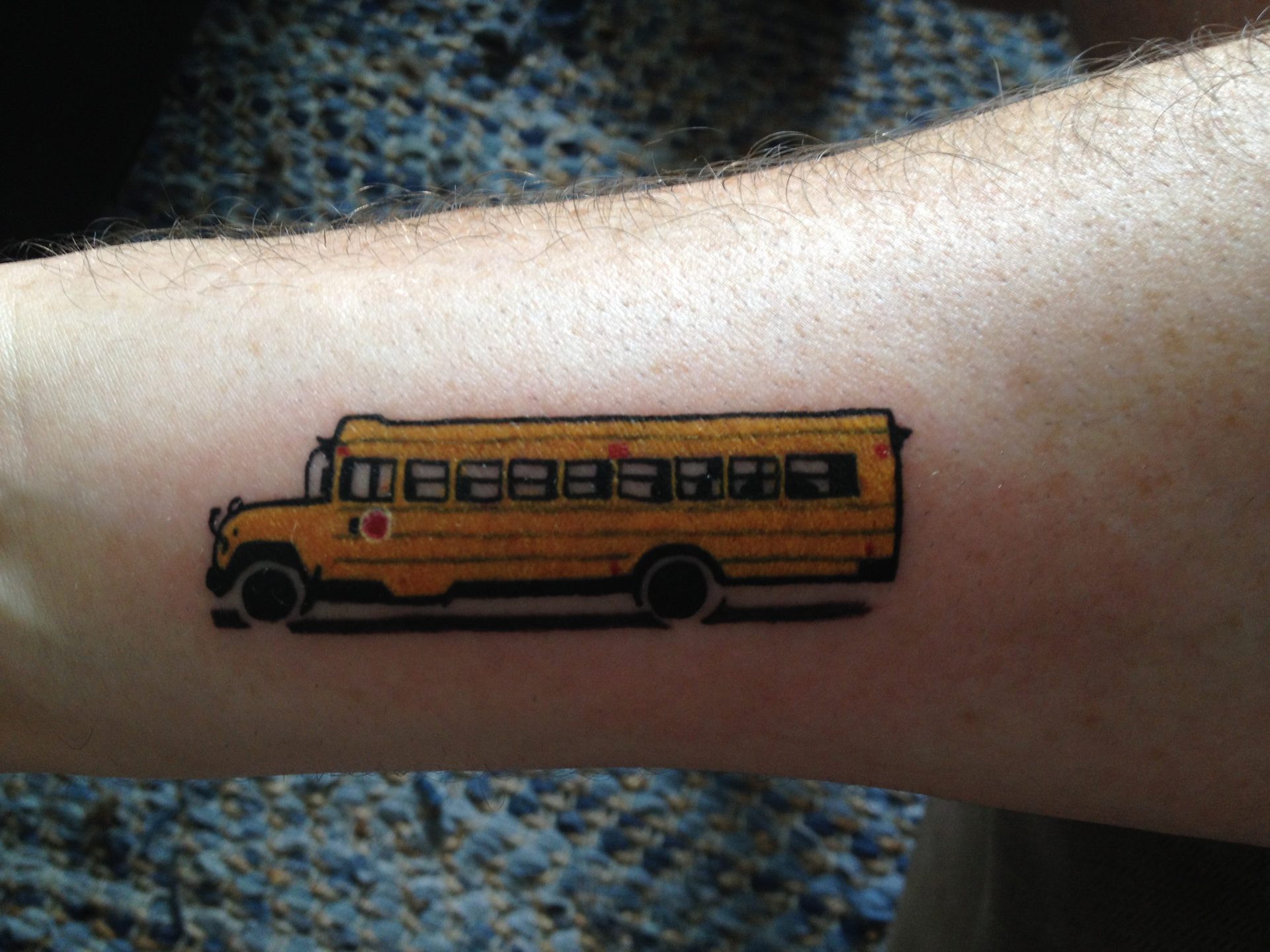 Magic bus tattoo on my arm. : r/IntotheWild