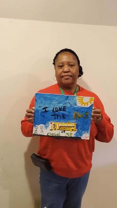 Greensville County Public Schools in Virginia hosted a Love the Bus paint party.
