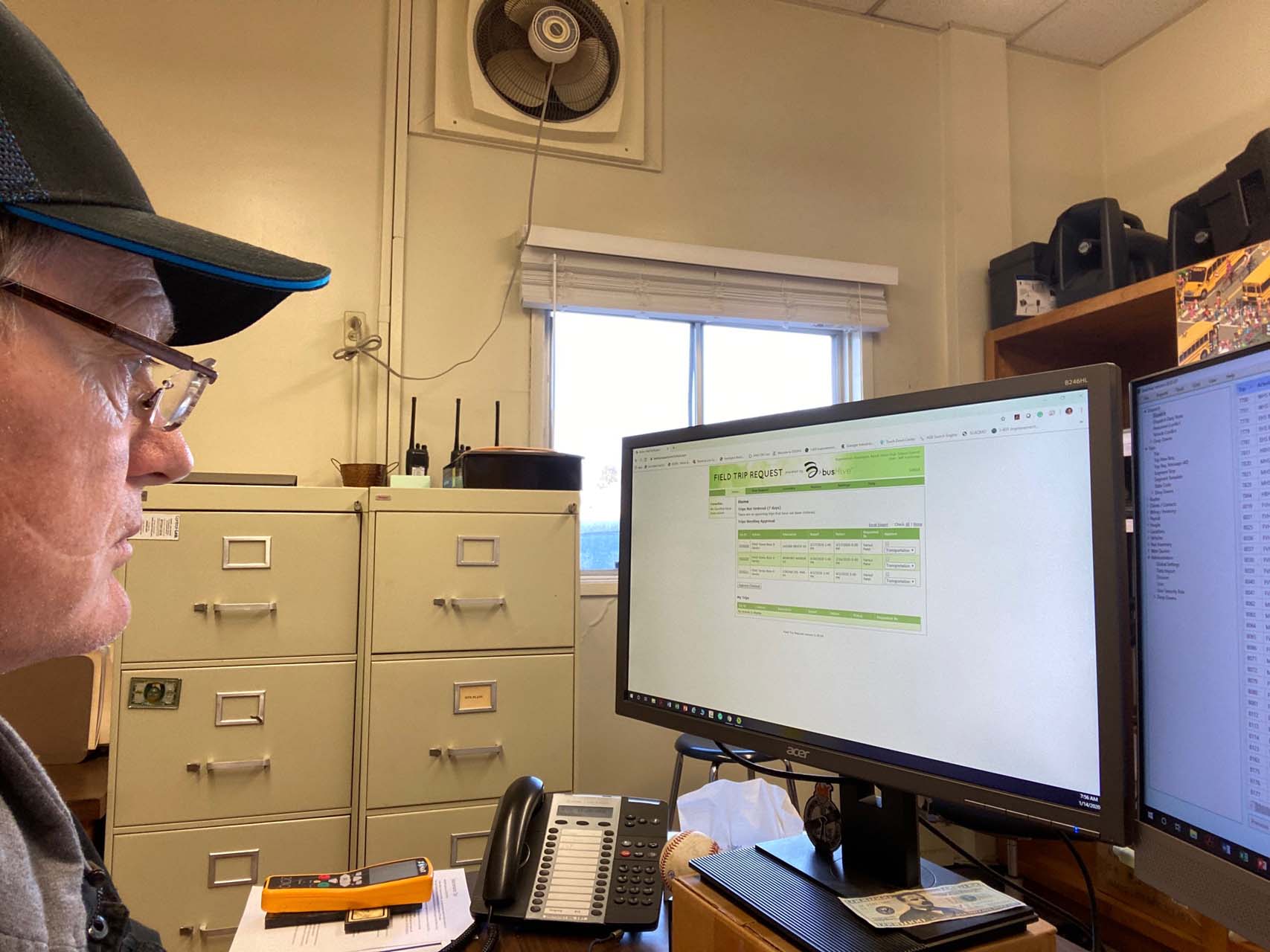Jeff Hutchings, HBUHSD‘s manager of maintenance, operations and transportation, is happy with how the busHive field trip management system has improved his district's operations.