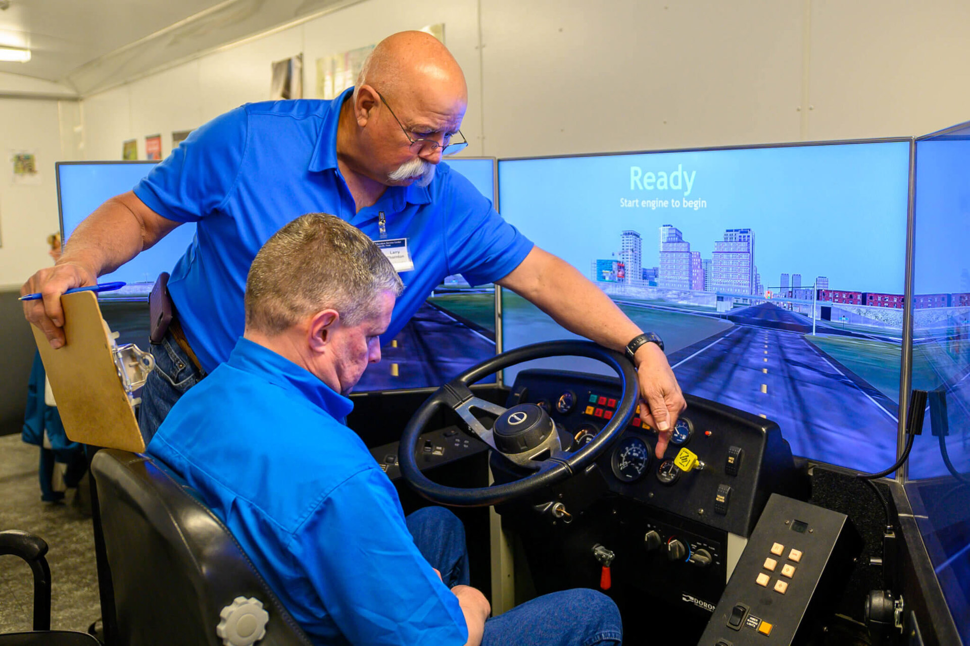 Driver training - What can driving simulators contribute to driver training?