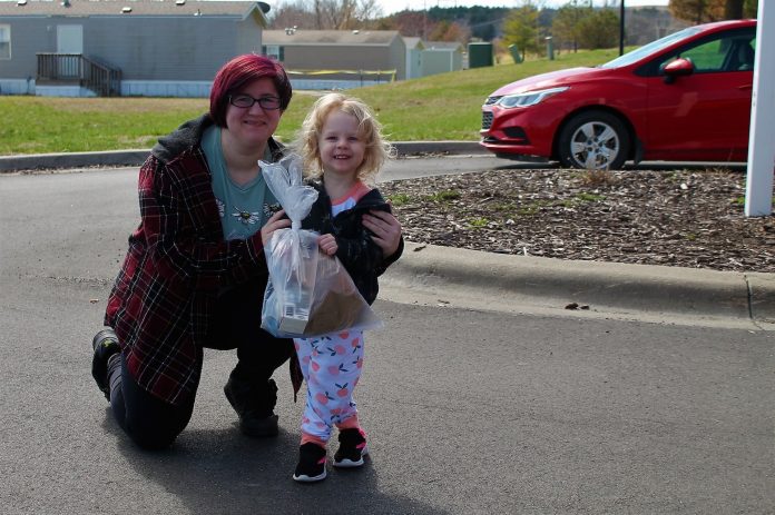 Students are still receiving meals, with help from transportation operations around the nation. Photo courtesy of Lauren Jackson/Angel Inspired Photography.