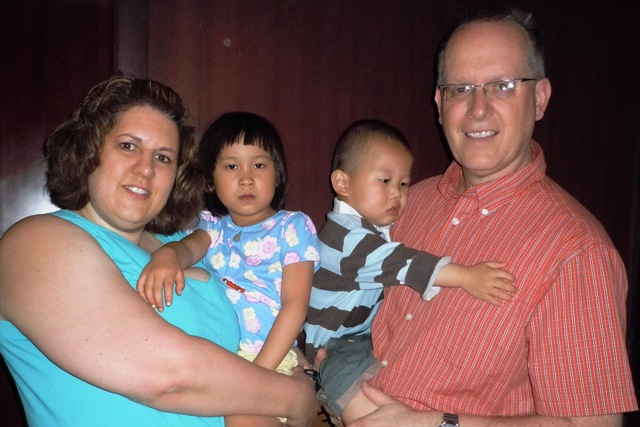 Max and Lisa Christensen adopted their two children, Olivia (13) and Isaiah (11) from China.