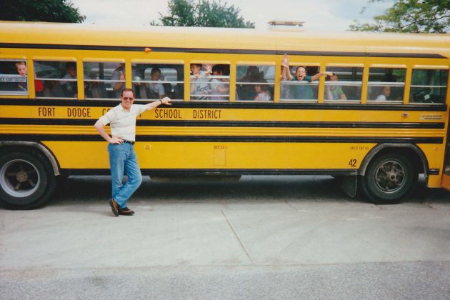 Last day of school in Fort Dodge, Iowa in 1997.