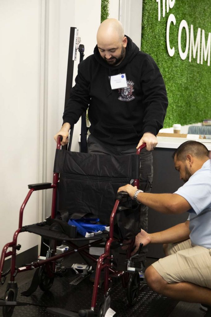 Attend School Bus Wheelchair Securement Training from Home School