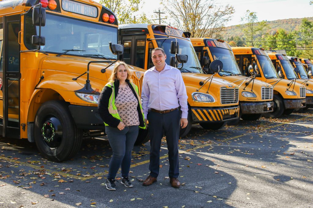 School bus driver Kim Capaci and Martucci worked together when the latter owned Quality Bus Service in Orange County, New York.