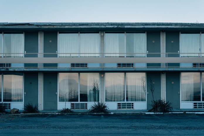 An abandoned motel in Afton, Virginia