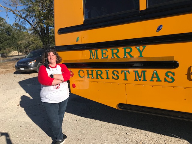 Beverly Ketchum, a school bus at Silsbee Independent School District in Texas. (Photo courtesy of Silsbee ISD.) 