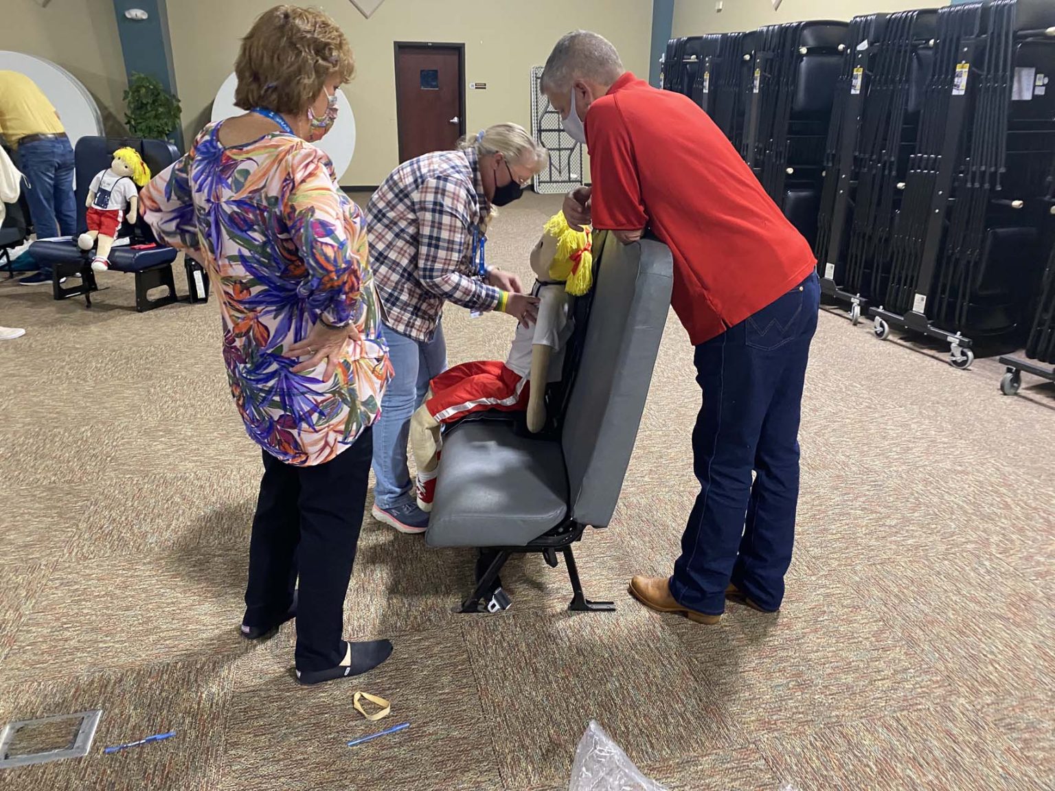Gallery Child Passenger Safety Training at STN EXPO Indy School