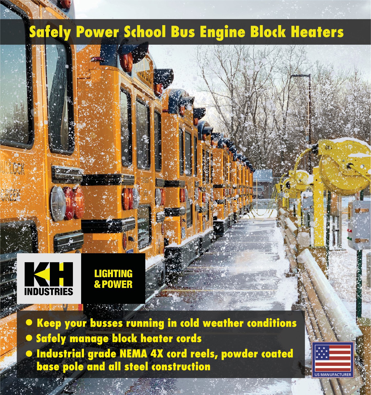 Be Ready for Winter - Plan Your Cord Reel Power Station Project - School  Transportation News