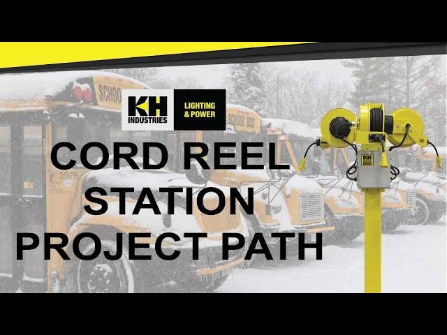 Cord Reel Power Station, Get Power Where You Need It