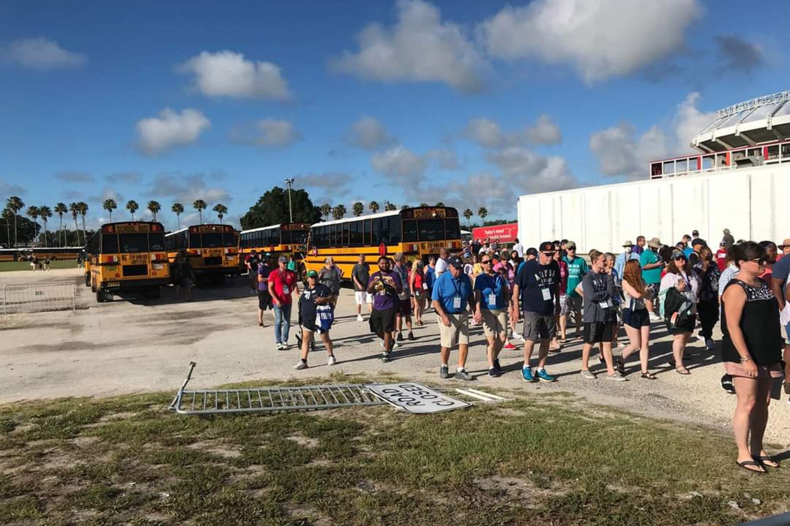 Florida School Bus Drivers Transport Special Olympics Athletes