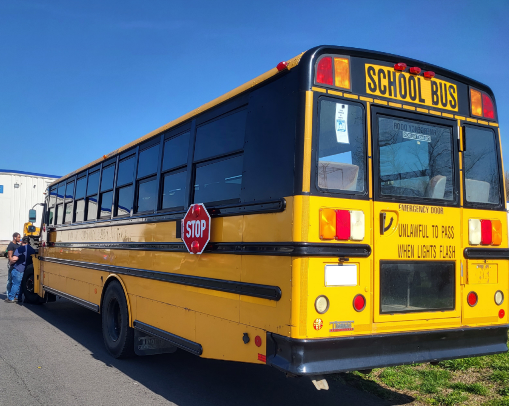 National Express Donates Bus to Pennco Tech Trade School in New Jersey ...