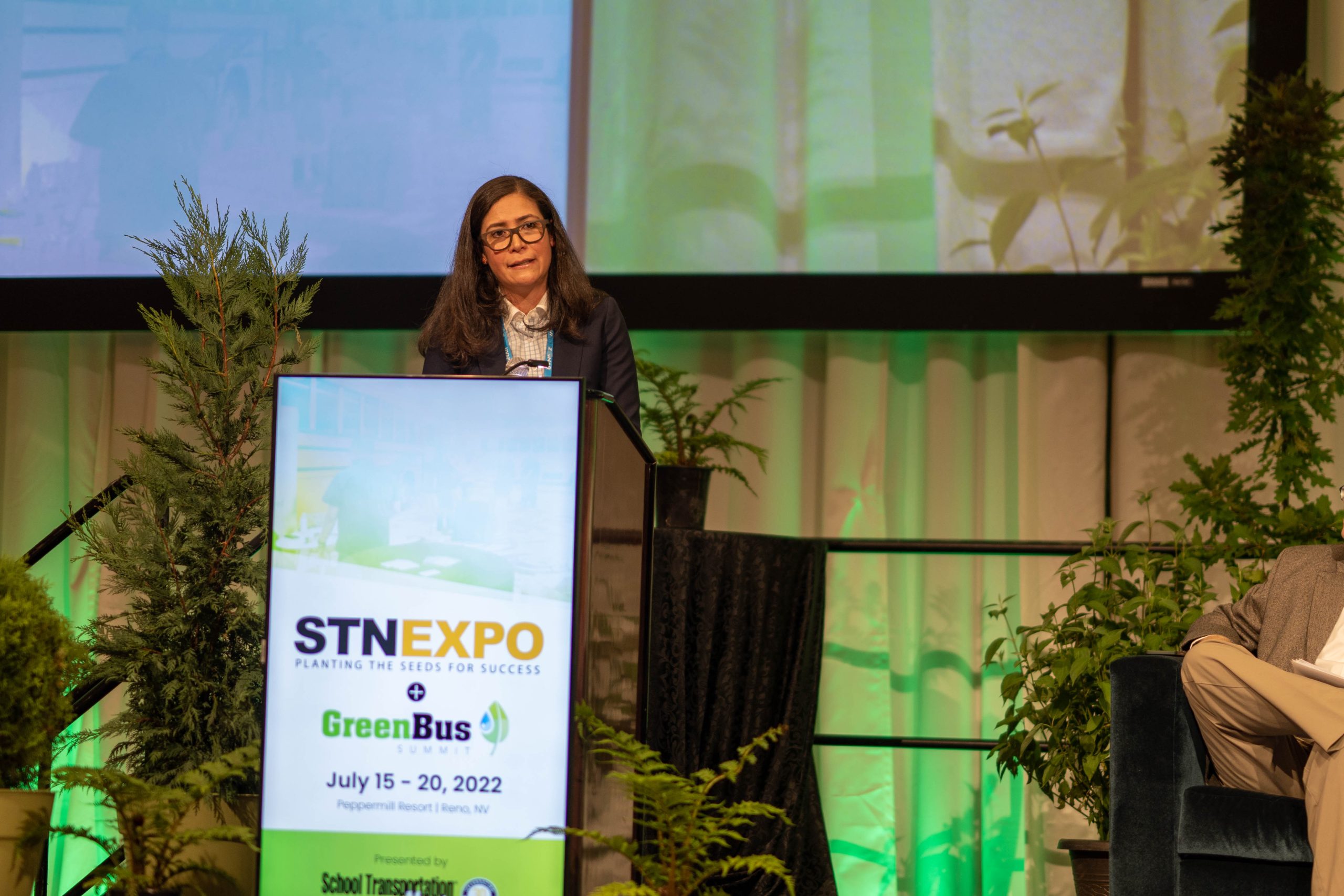 Alejandra Nunez, the deputy assistant administrator for Mobile Sources at the U.S. Environmental Protection Agency spoke at STN EXPO on July 20 regarding the Clean School Bus Program.