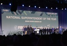 Dr. Kevin McGowan of Brighton Central Schools near Rochester, New York won AASA's Superintendent of the Year award for 2023 in San Antonio, Texas, on Feb. 16.