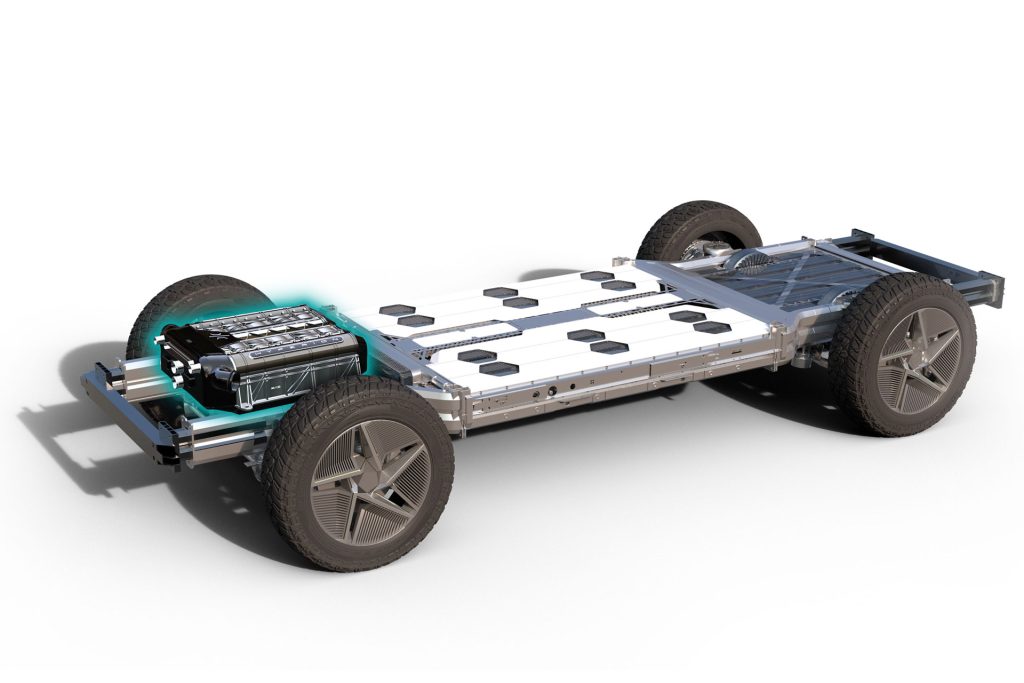 The Hyperion XD 500 fuel cell chassis for the Pegasus school bus is the same one that powers the HP-1 hypepcar that can get up to 1,000 mpg-e and reaches 60 mph in 2.25 seconds.
