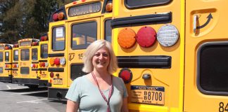 Tersa Faso of New Paltz CSD in New York was recently awarded school bus driver of the year in Ulster County, New York.