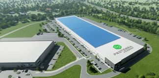 Proterra's 327,000-square-foot battery production plant, the company's third such facility, located in Greer, South Carolina, opened last year.