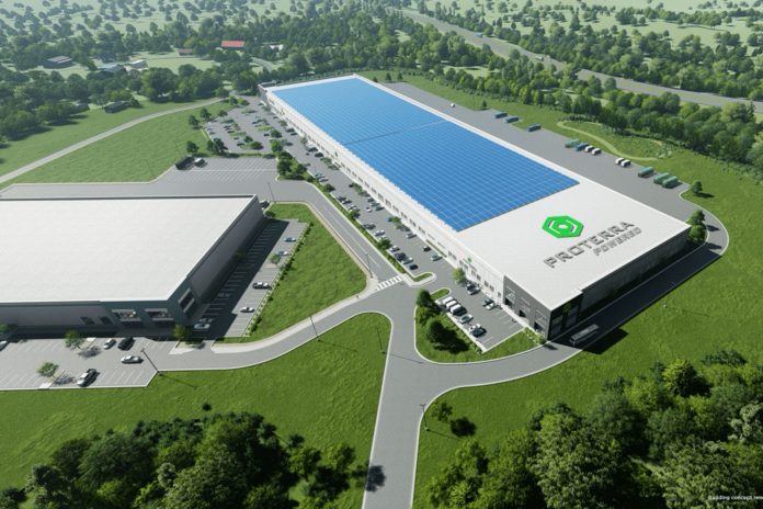 Proterra's 327,000-square-foot battery production plant, the company's third such facility, located in Greer, South Carolina, opened last year.