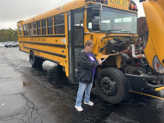 Jackson Local Schools in Ohio praised the safety efforts of its school bus drivers, noting that they perform a 16-step pre-trip inspection every day.
