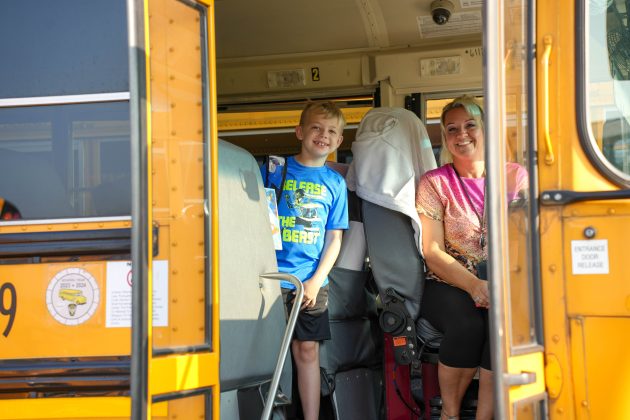Monroe Local Schools in Ohio said it is "dedicated to raising awareness &amp; promoting safe school bus travel. Thank you to our incredible team of bus drivers &amp; staff who transport our students to &amp; from school safely every day!"