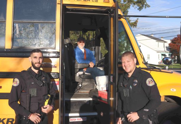 West Chester Area School District in Pennsylvania recognized not only school bus drivers but also the local police department for furthering student safety.