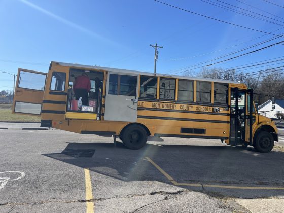 The Clarksville-Montgomery County School System shared that their transportation department was able to deliver more than 1,000 gifts to students in need.