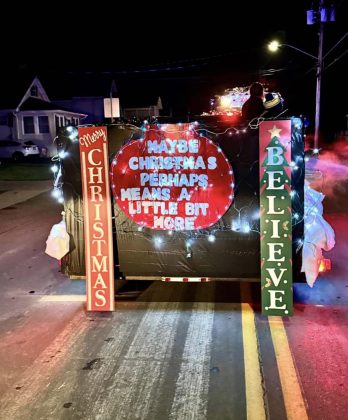 Director of Transportation at Canastota Central School District in New York, Cindy Clark, shared these photos of the district’s Christmas school bus.