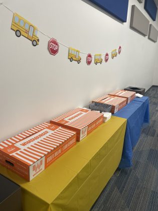 Temple Independent School District in Texas brought Whataburger for the transportation staff to show their appreciation