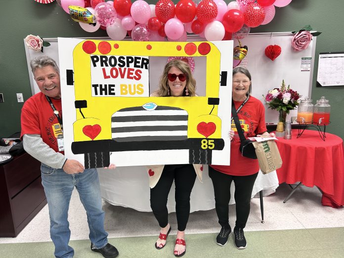 Teri Mapengo, director of transportation at Prosper Independent School District in Texas said her district celebrated each day of Love the Bus Month with a different theme and treats to 