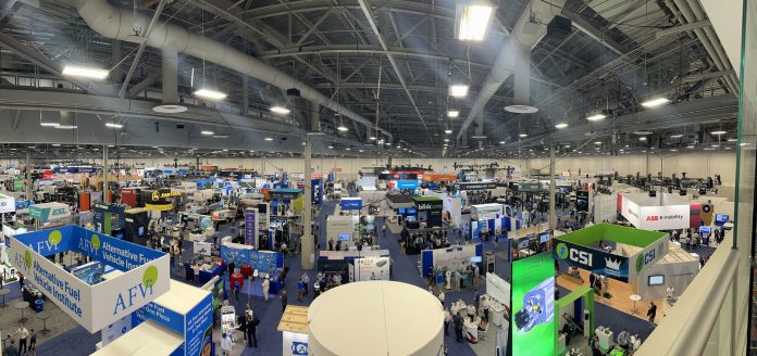 View of the 2024 ACT Expo trade show floor. (Photo by Taylor Ekbatani.)