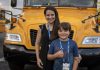 Maria Maegli and son Lucas Losen attend the Green Bus Summit Ride and Drive on July 14, 2024 at STN EXPO Reno. (Photos courtesy of Vincent Rios Creative.)